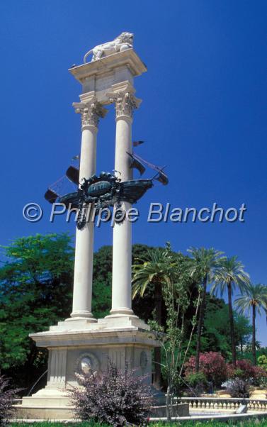 espagne andalousie 32.JPG - Monument Christophe ColombJardin de Catalina de RiberaSéville (Sevilla)AndalousieEspagne